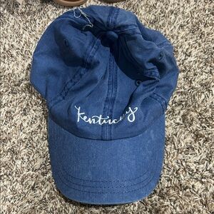 Blue Kentucky hat